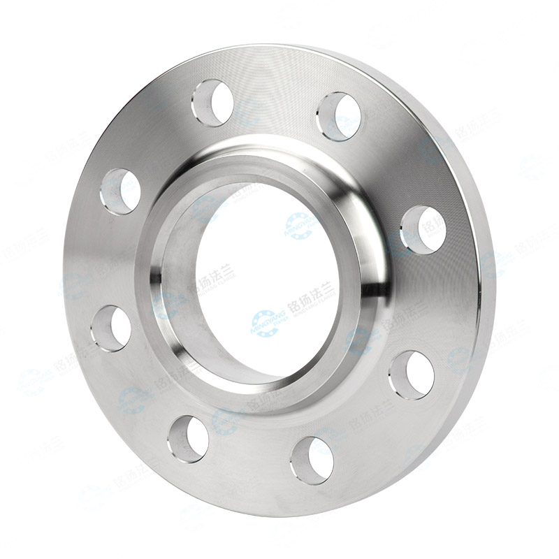 Necked flat welding flange